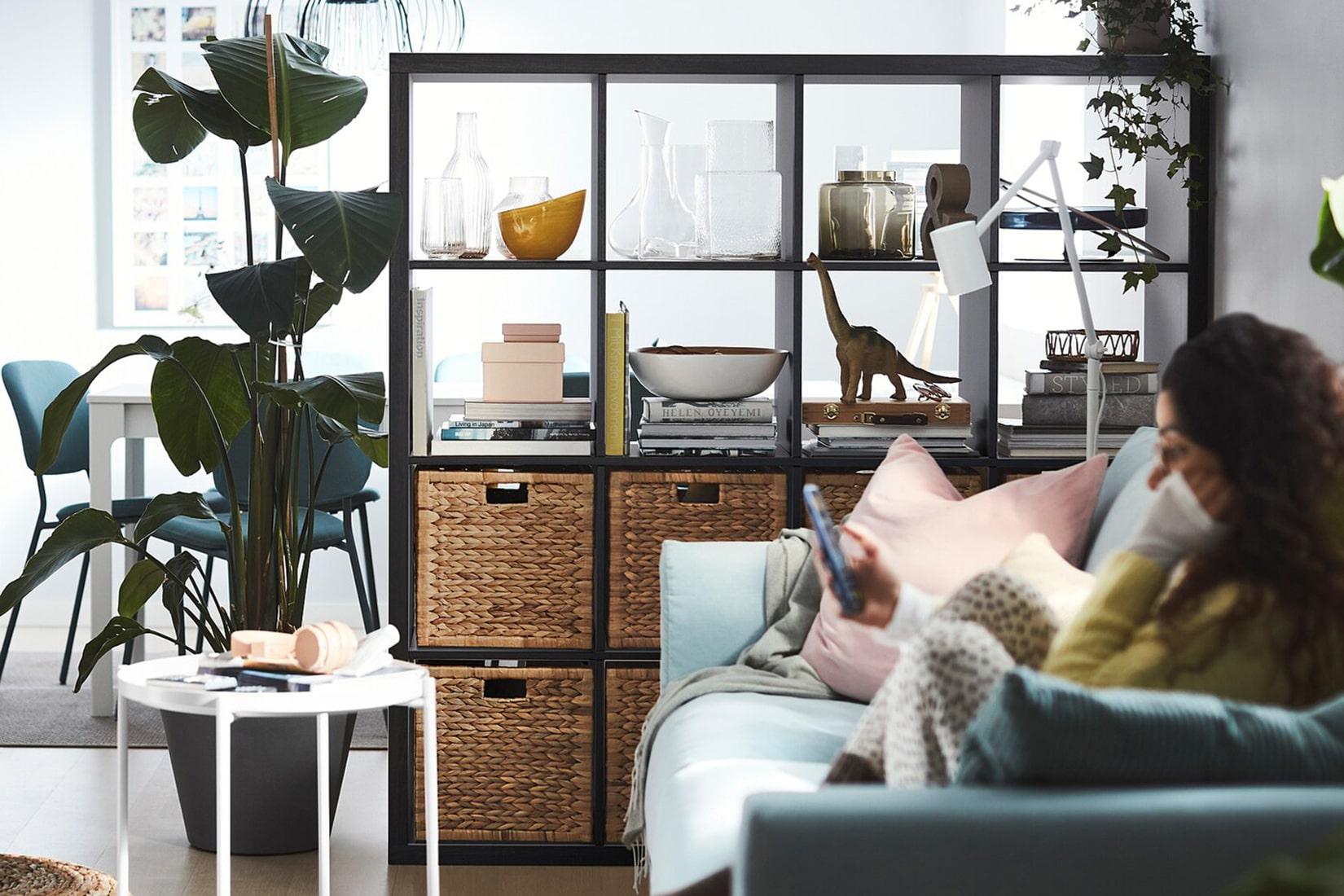 Купить KALLAX гостиная модульная/стеллажи IKEA
